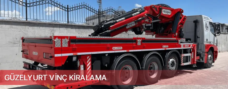 Güzelyurt İlçemi Vinç Kiralama
